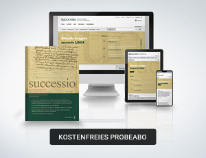 successio - kostenfreies Probe-Abo